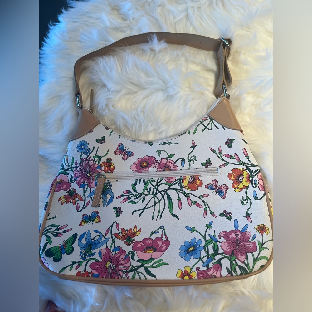 Vegan Floral Bag NWOT
